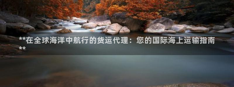 尊龙人生就是傅官网：**在全球海洋中航行的货运代理：您的
