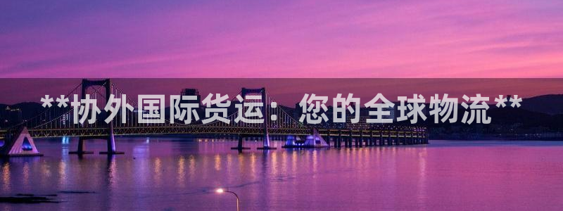 尊龙凯时代理佣金发不发：**协外国际货运：您的全球物流*